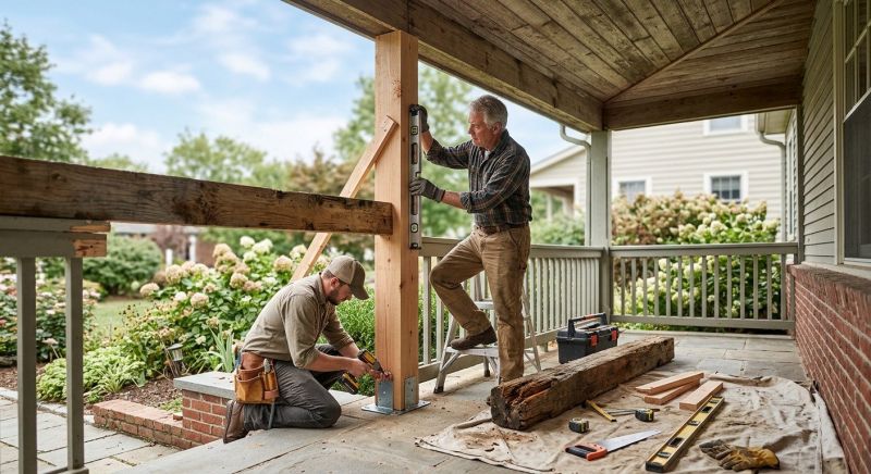 Veranda Rail Replacement